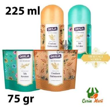 Dahlia Heritage Series Pewangi Ruangan Semprot Matic dan Gantung - Matic Matic - Teh