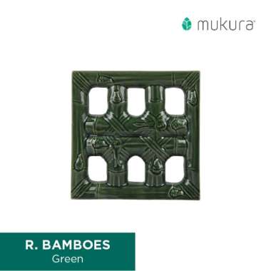 Roster Keramik Granit Mukura Bamboes 20 x 20 cm Green