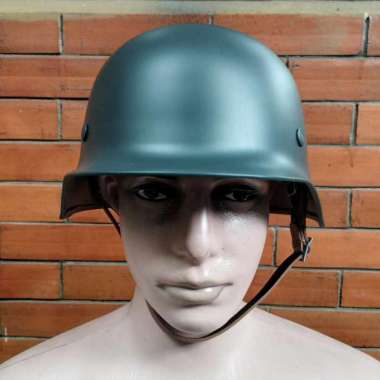Helm M35 German Nazism WWII WW2 Alloy Tebal Sangat Abu Tua