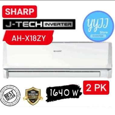 AC SHARP 1PK Inverter X 18 ZY / X18ZY J-Tech Inverter AC 2 PK Unit Only