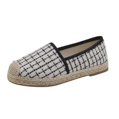 Sepatu Slip On SERENA Wanita Import Korea Style Santai Wanita Sepatu 38 Putih