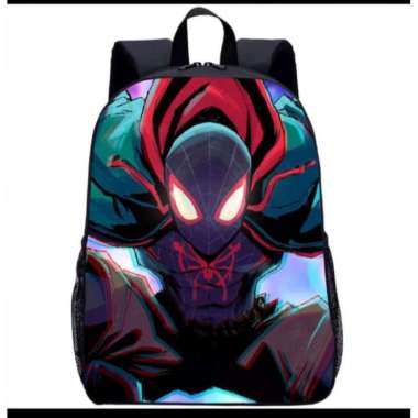 tas Marvel Spiderman super Hero ransel sekolah ransel anak - 1 3