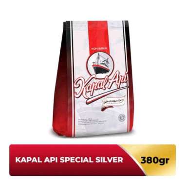 kapal api silver kopi bubuk 380 g