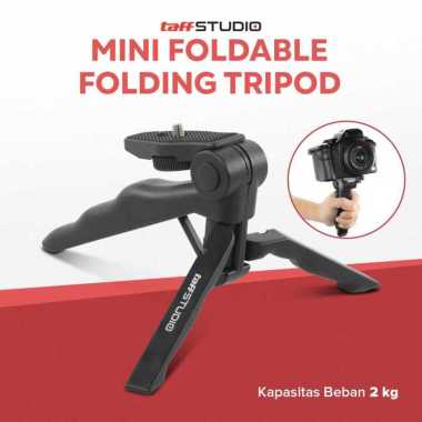 TaffSTUDIO Tripod Mini Kamera Portable Universal Monopod 16cm