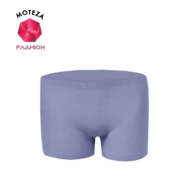 Sorex EA 512 Celana Dalam CD Wanita Boxer Mini Seamless | Free Size M - L | BISA PILIH WARNA Abu Mud