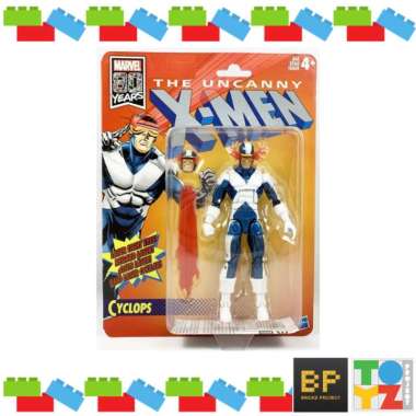 Hasbro Cyclops Vintage Xmen Marvel Legends 80th Anniversary