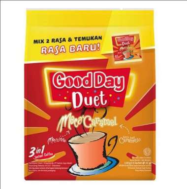 GOOD DAY DUET Moca'Caramel isi 10 pcs / renceng