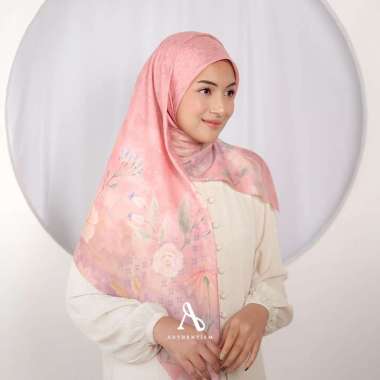 AUTHENTISM ID UTOPIA BLISS SERIES SCARF ORIGINAL KERUDUNG SEGI EMPAT SHEEN VOAL ULTRAFINE LASERCUT T
