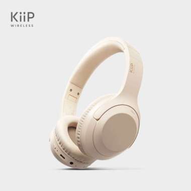 KIIP WIRELESS TH30 PRO HEADPHONE BLUETOOTH WIRELESS HEADSET EARPHONE Beige Pro