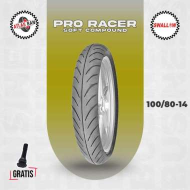 Ban Tubles Motor Matic SOFT COMPOUND SWALLOW PRO RACER 100/80 Ring 14