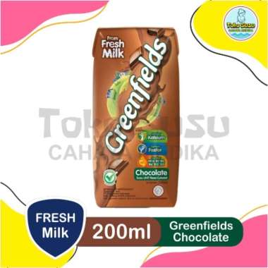 Promo Harga Greenfields Fresh Milk Choco Malt 200 ml - Blibli