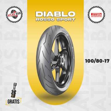 Ban Tubles Motor Sport PIRELLI DIABLO ROSSO SPORT 100/80 Ring 17