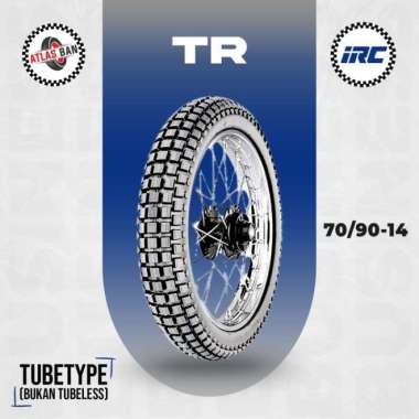 Ban Motor Matic IRC TR 70/90 Ring 14 Non Tubeless