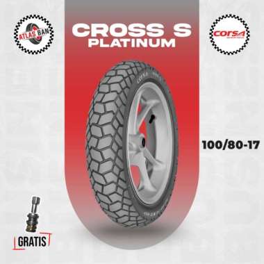 Ban Motor Adventure CORSA CROSS S PLATINUM 100/80 Ring 17 Tubeless