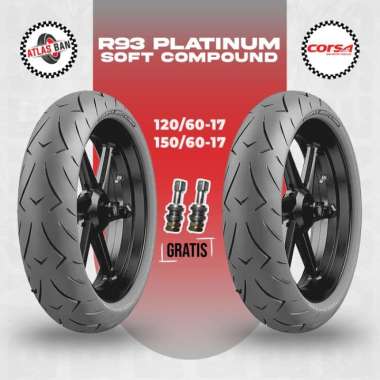 Paket Ban Motor Sport CORSA R93 PLATINUM 120/60 - 150/60 Ring 17