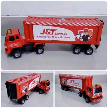 Mainan Mobil Truk Kontainer Ekspedisi