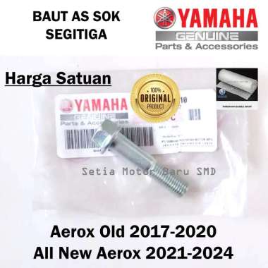 Baut Bolt As Sok Segitiga All New Aerox Old Asli Original Yamaha 4D0F33460000