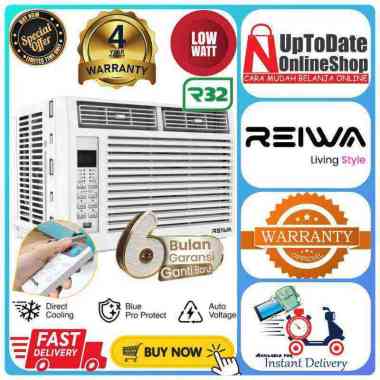 REIWA AC WINDOW 1 PK CW-0901RA CW0901 RA 0901RA 1PK STANDARD LOW WATT AC WINDOW REIWA