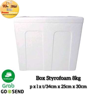 Box Styrofoam Kotak Sterofoam Variasi Ukuran/Styrofoam Box Makanan Styrofoam 8kg