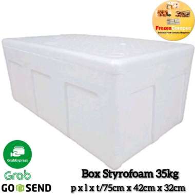 Box Styrofoam Kotak Sterofoam Variasi Ukuran/Styrofoam Box Makanan Styrofoam 35kg