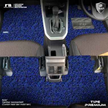KARPET MOBIL-TOYOTA YARIS 2012-2014 FULL BAGASI 2 WARNA BLACK BLUE