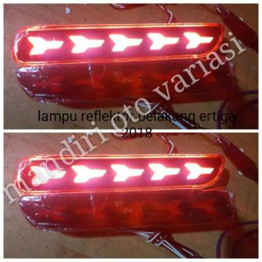 led reflektor bumper belakang ertiga 2018 / lampu mata kucing ertiga Terbaik