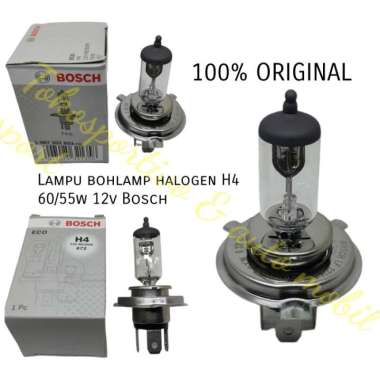 LAMPU BOHLAMP HALOGEN H4 12V 60/55W BOSCH LAMPU STANDAR H4 Terbaik