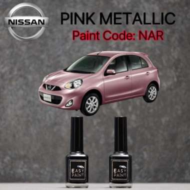 Cat Oles Mobil Pink Metalic NAR Nissan March Merah Muda Metalik 15ml Terbaik