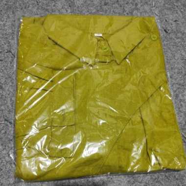 Kemeja Wanita Linen Oversize / Hawa Shirt LD 110 CM Hawa Lemon