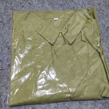 Kemeja Wanita Linen Oversize / Hawa Shirt LD 120 CM Hawa Olive