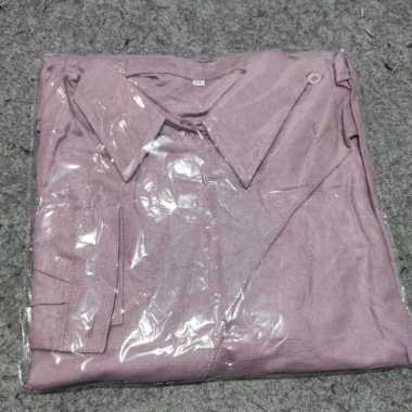 Kemeja Wanita Linen Oversize / Hawa Shirt LD 120 CM Hawa Lilac