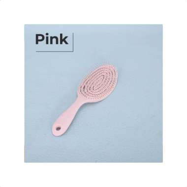 Goto Padma Comb Sisir Rambut Anti Statis Kusut Rontok Pria Wanita OVAL PINK