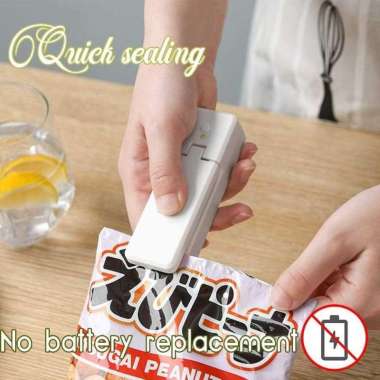 Winnereco Alat Perekat Plastik Portable Heat Sealer USB Rechargeable LK-702 Alat Pres Plastik Pressa