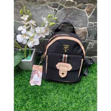 Tas Ransel Wanita Chibao CB 8032 Kanvas Backpack Hitam