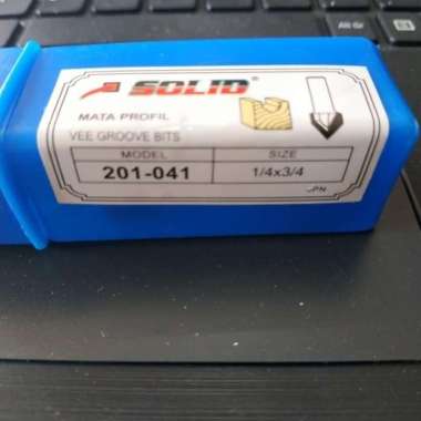 Mata Router 201-041 / Profil V 19 mm ( u / tekuk ACP / Alucopan