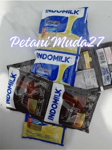 Promo Harga Indomilk Susu Kental Manis Plain per 6 sachet 37 gr - Blibli