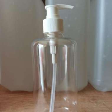 Botol Pump PET bening 500ml