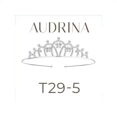 Goto Audrina Crown Mahkota Anak Perempuan Bando Pengantin Korean Style T29-5