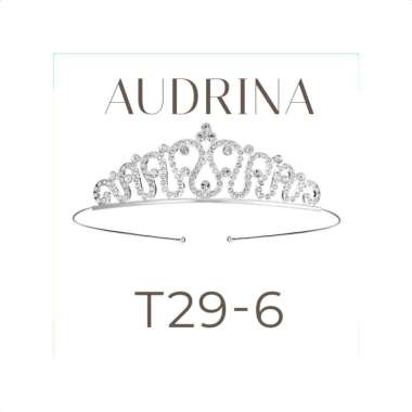 Goto Audrina Crown Mahkota Anak Perempuan Bando Pengantin Korean Style T29-6