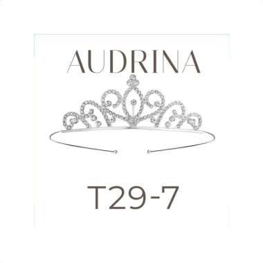 Goto Audrina Crown Mahkota Anak Perempuan Bando Pengantin Korean Style T29-7
