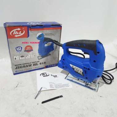 Mesin Gergaji triplek Jigsaw H&L 618