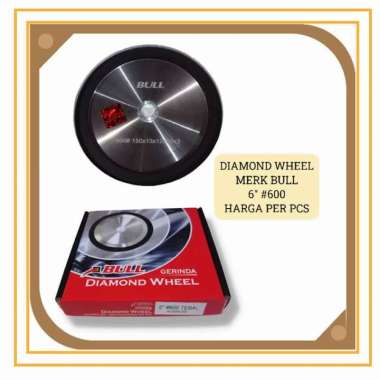 Diamond Grinding Wheel asahan tct 6 inch grit 600 bull tebal