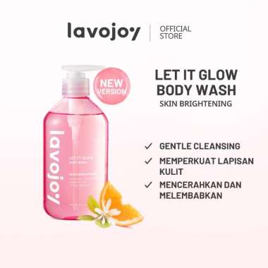 LVJ LAVOJOY Let It Glow Body Serum Skin Brightening Body Wash Skin Brightening Daily Shine Body Seru