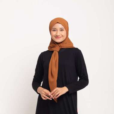 Dauky Hijab Jilbab Instant Hijab Square Instan PEACH