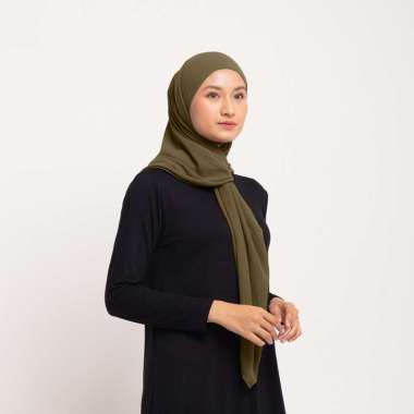 Dauky Hijab Jilbab Instant Hijab Square Instan ARMY