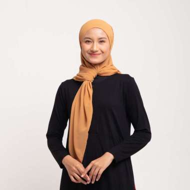 Dauky Hijab Jilbab Instant Hijab Square Instan BRONZE