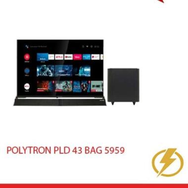 DIGITAL LED POLYTRON 43 INCH ANDROID SOUNDBAR PLD 43 BAG 5959