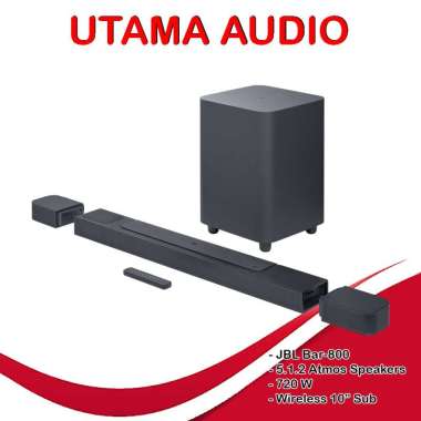 JBL Sound Bar 800 Atmos Soundbar 5.1.2 with Surround Garansi Resmi Bar800