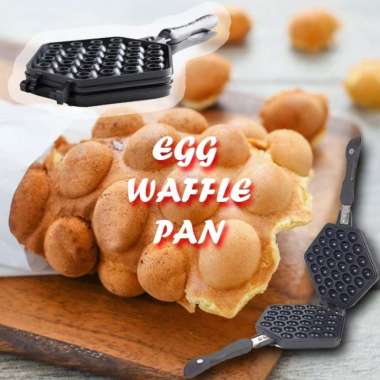 Alat Pembuat Waffle Maker ala Hongkong Cetakan Egg Waffle Pan