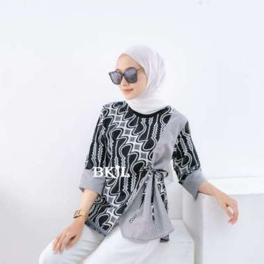 Batik wanita | Batik kerja wanit | Batik wanita modern | Baju batik wanita | Atasan batik wanita mur